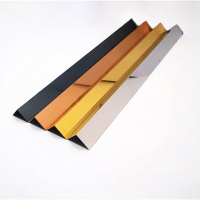 Protective Corner Edge Stainless Steel Tile Corner Trim Matt Finish For Ceramic Tile Edge